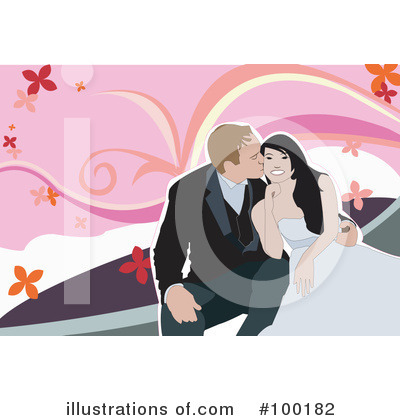 Royalty-Free (RF) Wedding Clipart Illustration by mayawizard101 - Stock Sample #100182