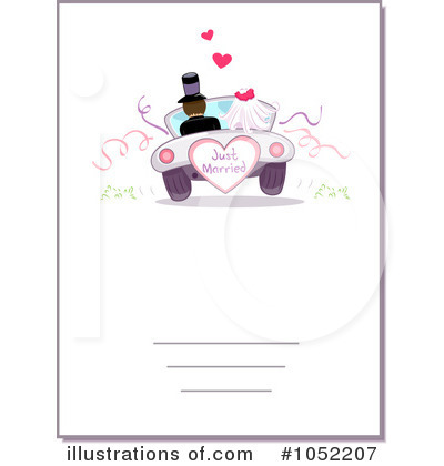Just Married Clipart #1052207 by BNP Design Studio