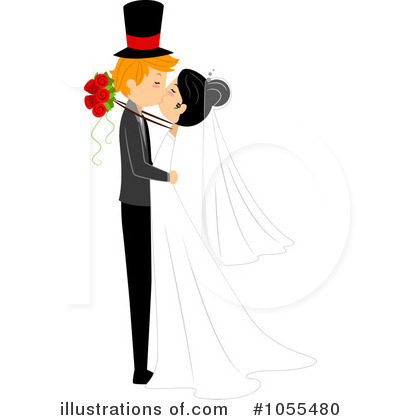 Royalty-Free (RF) Wedding Clipart Illustration by BNP Design Studio - Stock Sample #1055480