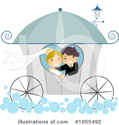 Just Married Clipart #1055492 by BNP Design Studio