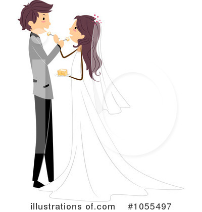 Royalty-Free (RF) Wedding Clipart Illustration by BNP Design Studio - Stock Sample #1055497