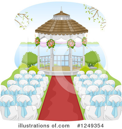 Royalty-Free (RF) Wedding Clipart Illustration by BNP Design Studio - Stock Sample #1249354