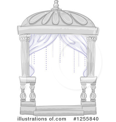 Royalty-Free (RF) Wedding Clipart Illustration by BNP Design Studio - Stock Sample #1255840