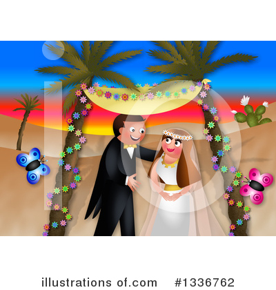 Royalty-Free (RF) Wedding Clipart Illustration by Prawny - Stock Sample #1336762