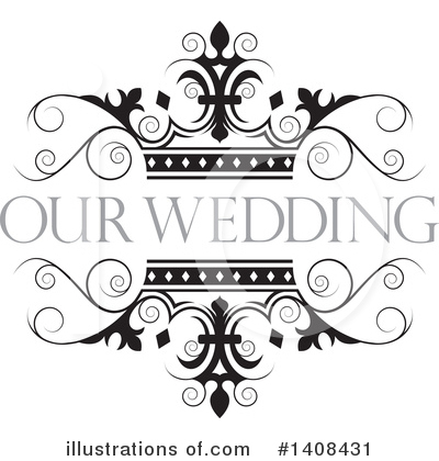 Wedding Frame Clipart #1408431 by Lal Perera