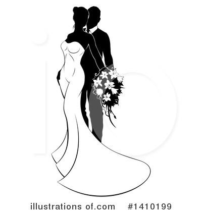 Royalty-Free (RF) Wedding Clipart Illustration by AtStockIllustration - Stock Sample #1410199