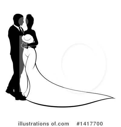 Royalty-Free (RF) Wedding Clipart Illustration by AtStockIllustration - Stock Sample #1417700