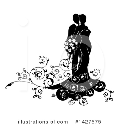 Royalty-Free (RF) Wedding Clipart Illustration by AtStockIllustration - Stock Sample #1427575