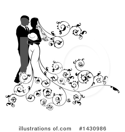 Royalty-Free (RF) Wedding Clipart Illustration by AtStockIllustration - Stock Sample #1430986