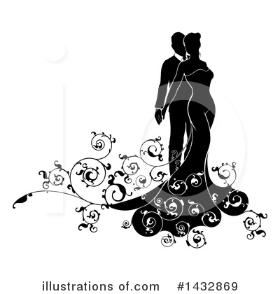 Royalty-Free (RF) Wedding Clipart Illustration by AtStockIllustration - Stock Sample #1432869