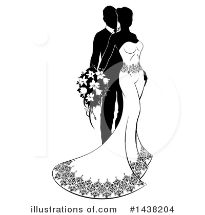 Royalty-Free (RF) Wedding Clipart Illustration by AtStockIllustration - Stock Sample #1438204