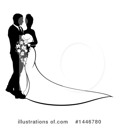 Royalty-Free (RF) Wedding Clipart Illustration by AtStockIllustration - Stock Sample #1446780