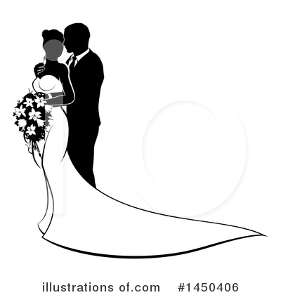 Royalty-Free (RF) Wedding Clipart Illustration by AtStockIllustration - Stock Sample #1450406