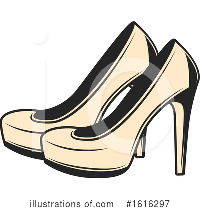 Shoe Clipart #1616297 by Vector Tradition SM