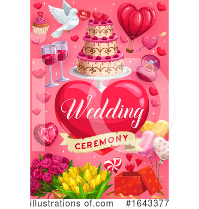 Royalty-Free (RF) Wedding Clipart Illustration by Vector Tradition SM - Stock Sample #1643377