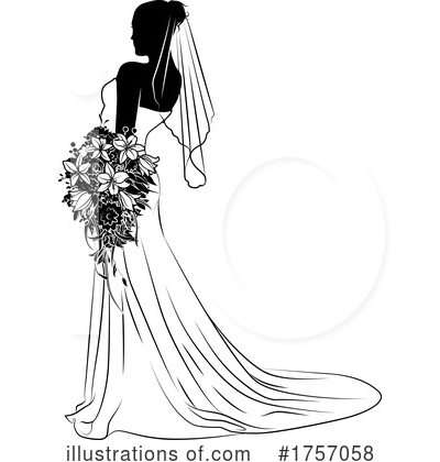 Royalty-Free (RF) Wedding Clipart Illustration by AtStockIllustration - Stock Sample #1757058