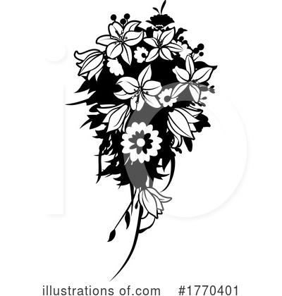 Bouquet Clipart #1770401 by AtStockIllustration