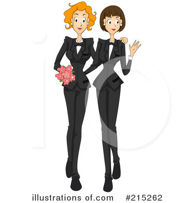 Wedding Couple Clipart #215262 by BNP Design Studio