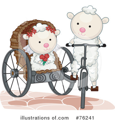 Royalty-Free (RF) Wedding Clipart Illustration by BNP Design Studio - Stock Sample #76241