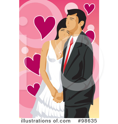 Royalty-Free (RF) Wedding Clipart Illustration by mayawizard101 - Stock Sample #98635