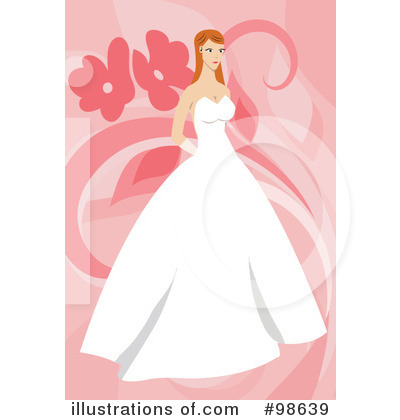 Royalty-Free (RF) Wedding Clipart Illustration by mayawizard101 - Stock Sample #98639