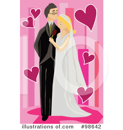Royalty-Free (RF) Wedding Clipart Illustration by mayawizard101 - Stock Sample #98642