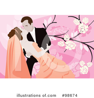 Royalty-Free (RF) Wedding Clipart Illustration by mayawizard101 - Stock Sample #98674