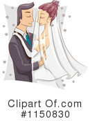Wedding Couple Clipart #1150830 by BNP Design Studio