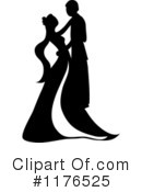 Wedding Couple Clipart #1176525 by Pams Clipart