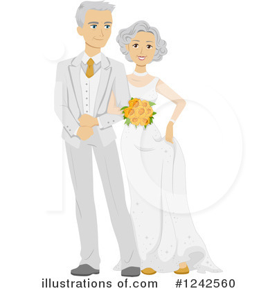 Bride Clipart #1242560 by BNP Design Studio