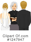 Wedding Couple Clipart #1247947 by BNP Design Studio