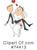 Wedding Couple Clipart #74413 by BNP Design Studio