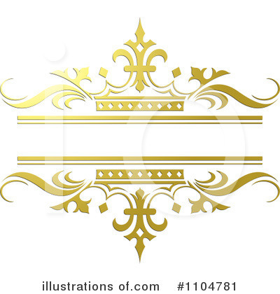 Royalty-Free (RF) Wedding Frame Clipart Illustration by Lal Perera - Stock Sample #1104781