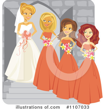 Bride Clipart #1107033 by Amanda Kate