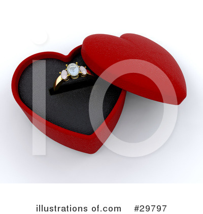 Royalty-Free (RF) Wedding Ring Clipart Illustration by KJ Pargeter - Stock Sample #29797