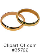 Wedding Ring Clipart #35722 by dero