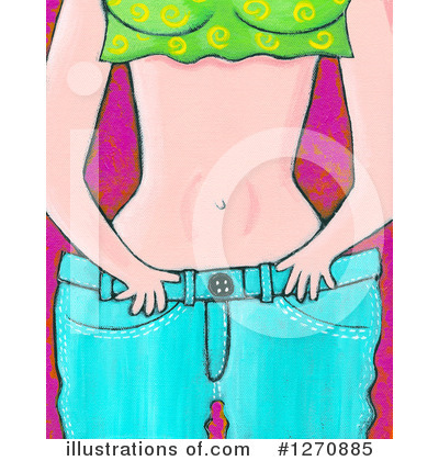 Royalty-Free (RF) Weight Loss Clipart Illustration by Maria Bell - Stock Sample #1270885