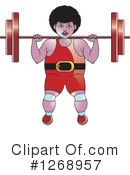 Weightlifting Clipart #1268957 by Lal Perera