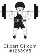 Weightlifting Clipart #1268965 by Lal Perera
