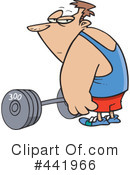 Weightlifting Clipart #441966 by toonaday