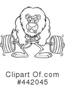 Weightlifting Clipart #442045 by toonaday