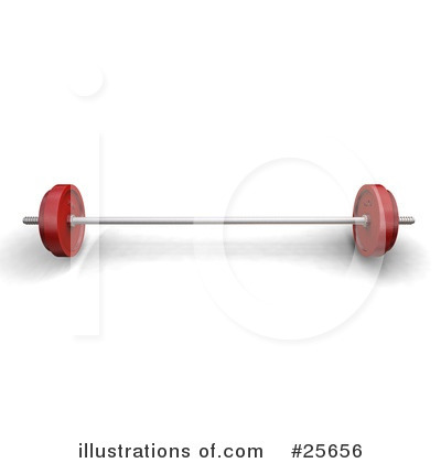 Royalty-Free (RF) Weights Clipart Illustration by KJ Pargeter - Stock Sample #25656