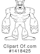 Werewolf Clipart #1418425 by Cory Thoman