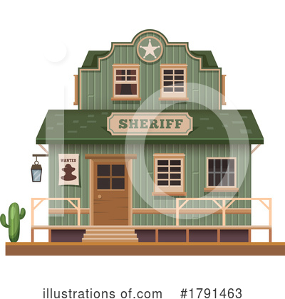 Sheriff Clipart #1791463 by Vector Tradition SM