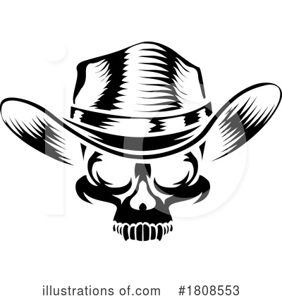 Cowboy Hat Clipart #1808553 by AtStockIllustration