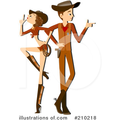 Cowgirl Clipart #210218 by BNP Design Studio