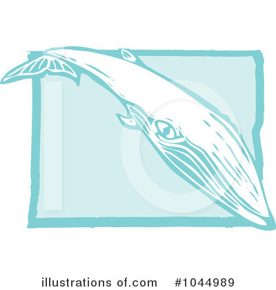 Royalty-Free (RF) Whale Clipart Illustration by xunantunich - Stock Sample #1044989