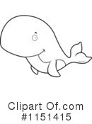 Whale Clipart #1151415 by Cory Thoman