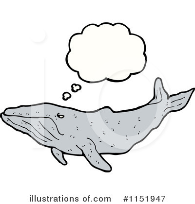 Royalty-Free (RF) Whale Clipart Illustration by lineartestpilot - Stock Sample #1151947