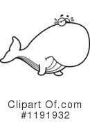 Whale Clipart #1191932 by Cory Thoman
